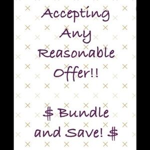 Bundle and save!! Make me an offer!!
